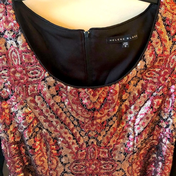 Helene Blake Sequin Blouse - Picture 5 of 9